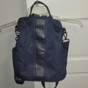 Stylish Hipster Minimalist Sturdy BLUE Travel Carry-on Backpack UNISEX